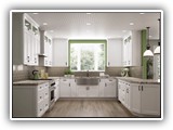 Kitchen Cabinets in Shaker White